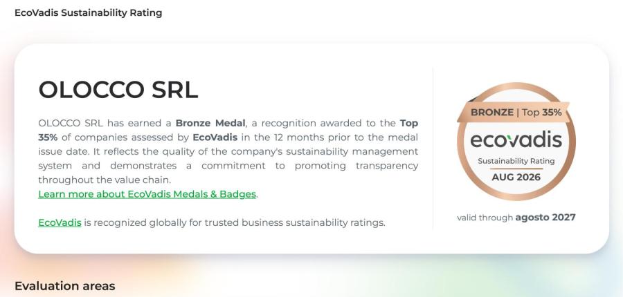 VDL Olocco Renews Its EcoVadis Certification