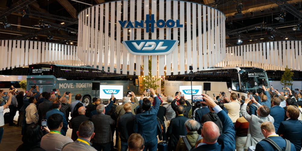 VDL Bus Group presents new coach at Busworld
