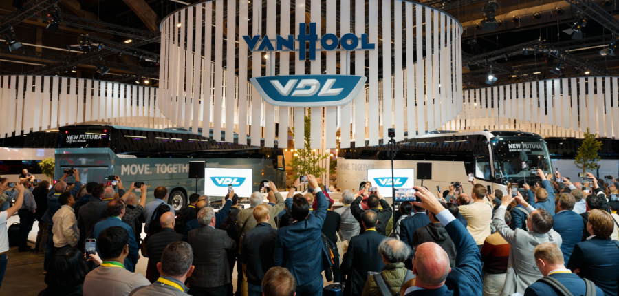 VDL Bus Group presents new coach at Busworld